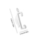 thumbnail image 3 of Yuarrent Ganchos de riel de cortina de 50 piezas, herramientas de deslizamiento de fijación para el hogar, ganchos de pista de cortinas de ventana de Tratamientos de ventanas Yuarrent HA062295-00, 3 of 6
