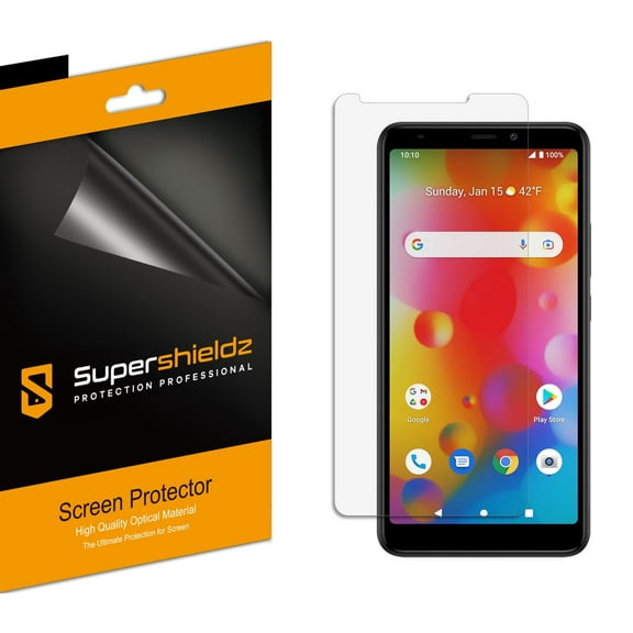 (3 Pack) Supershieldz Designed for Boost Mobile Bounce Screen Protector, High Definition Clear Shield (PET)