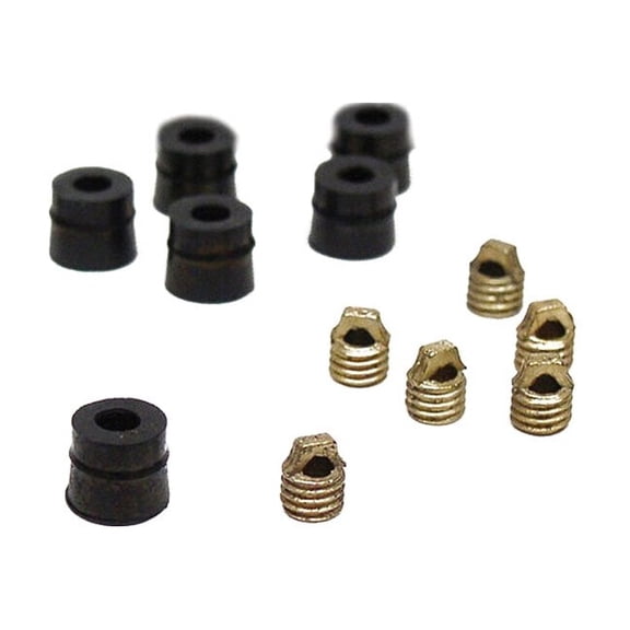 Pro-Set Hose Gasket,1/4 in Hose ID, Neoprene,PK6 HXGD