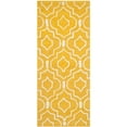 thumbnail image 1 of Safavieh Cambridge 6' X 9' Hand Tufted Wool Rug in Gold and Ivory, 1 of 10