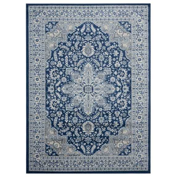 Clairmont Bari Denim Blue Accent Rug 1'10" x 3'