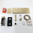 thumbnail image 4 of Temperature Display Shower Set, Thermostatic Shower Faucet with Rough-in Valve, 4 of 5