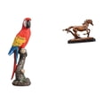 thumbnail image 1 of Estatua De Caballo Loro, Decoración De Escritorio, Artesanía Creativa, Recuerdo, Figura De Jardín Para Vacaciones, Obra De Arte Coleccionable, Adorno Para Dormitorio, Porche, Escritorio, 1 of 8