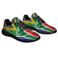 thumbnail image 6 of South African And American flag Shoes Sneakers Black Size 7.5, 6 of 7