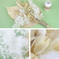 thumbnail image 4 of Ramo de flores secas Soledad Hierba seca Natural Plumas de caña, 4 of 8