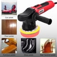thumbnail image 4 of 5'' Variable Speed Dual-Action Polisher Random Orbital Polisher Kit Auto Detail, 4 of 10