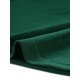 thumbnail image 5 of Camiseta casual de manga corta con cuello en V Allegra K, parte superior de terciopelo, mujer, Verde, XL, 5 of 5