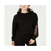 Juicy Couture Women's Graphic-Sleeve Hoodie Black Size S