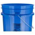 WTYCB 5 Gallon Food Grade Blue Bucket Pail with Black Gamma Screw on