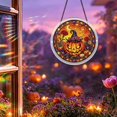 thumbnail image 6 of Ciozy Halloween Ghost Acrylic Puzzle Sun Catcher, DIY Acrylic Window Hanging Decor, Spooky Cute Sun Catcher Ornament for Home Garden Patio Wall Decoration, 5.9 Inch, 6 of 6