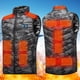 thumbnail image 4 of Chaleco calefactable 13 áreas Hombres Eléctrico Cómodo para pescar (XL) Camuflaje Chaleco Térmico, 4 of 8