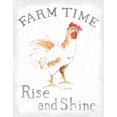 thumbnail image 2 of Tillmon, Avery 12x14 White Modern Wood Framed Museum Art Print Titled - Farm Time Enamel v2, 2 of 4