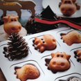 thumbnail image 4 of Cows Cake Pan, 12-Cavity Non-Stick Animal Muffin Bakeware for Oven Baking (Champagne Gold), 4 of 6