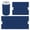 Navy, variant on Aspire 25 Pcs Unsewn Neoprene Blank Can Cooler Sleeves for Screen Printing Embroidery Sublimation Heat Transfer - White