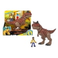 thumbnail image 1 of Imaginext Jurassic World Camp Cretaceous Carnotaurus ‘Toro' & Darius, 1 of 6