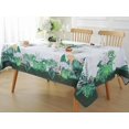 thumbnail image 3 of Sunflower Table Cloths 60 x 84 Inch Rectangle Summer Tablecloth, Water Proof Wipe Clean Dust-Proof White Polyester Fabric Table Cover for Fall Kitchen, Party, Picnic, Indoor, Outdoor, 3 of 5