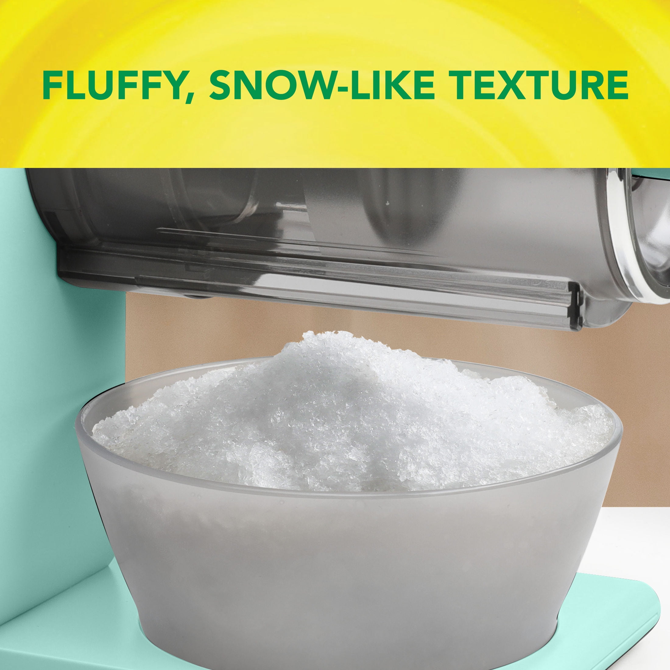 Yonanas Portable Shaved Ice Maker Cordless and Rechargeable Hands-Free Operation for Fluffy Snow Cones, Slushies and Frozen Drinks, USB-c Charging
