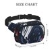 thumbnail image 4 of Disketp Bulldog with Forest Flag Riñonera de Doble Capa, Bolsa de Cintura Ajustable para Viajes, Correr y Senderismo, Riñonera Ligera para Hombre y Mujer, 4 of 9