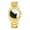 Gold, variant on Men's Analog Quartz Watch: Octagonal Case Watch with Artistic Digital Scale, Color Block Dial, and Stainless Steel Strap - Christmas Gift