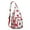 Red-14, variant on Cute Watermelon Sling Backpack&nbsp;- Kawaii Fruit Slice Illustration, Stylish Anti-Theft Daypack