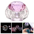 thumbnail image 1 of Plato Dappen Salvador Cristal con Tapa para Herramientas Manicura Rosado, 1 of 10