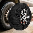 thumbnail image 3 of YSNOOWE Black Wheel Tire Protectors for Rv and Trailer Offering Lightweight Portable Design, 3 of 8