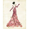 thumbnail image 2 of Popp, Grace 15x18 White Modern Wood Framed Museum Art Print Titled - Garland Gown II, 2 of 4
