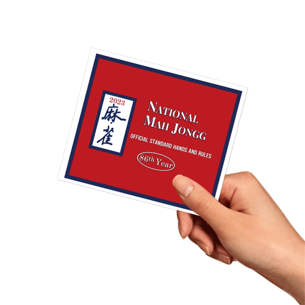 2023Mahjong Cards National Mahjong Large Size Card Mahjong Card