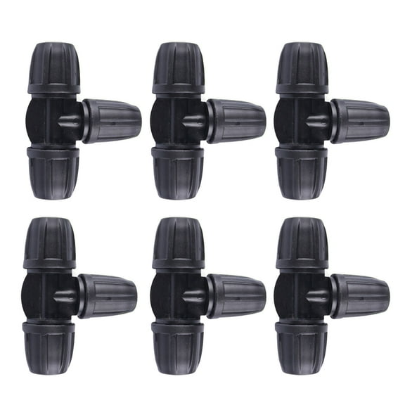 HOMOBABE 20Pcs Hose Nozzle Lock Design Garden Hose Irrigation Connectors 2.6x1.4x1.4in