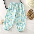 thumbnail image 2 of WRKEKC Kids Sweatpants Summer Print Casual Mosquito Repellent Long Pants for Boys and Girls 18 Months - 12 Years, 2 of 9