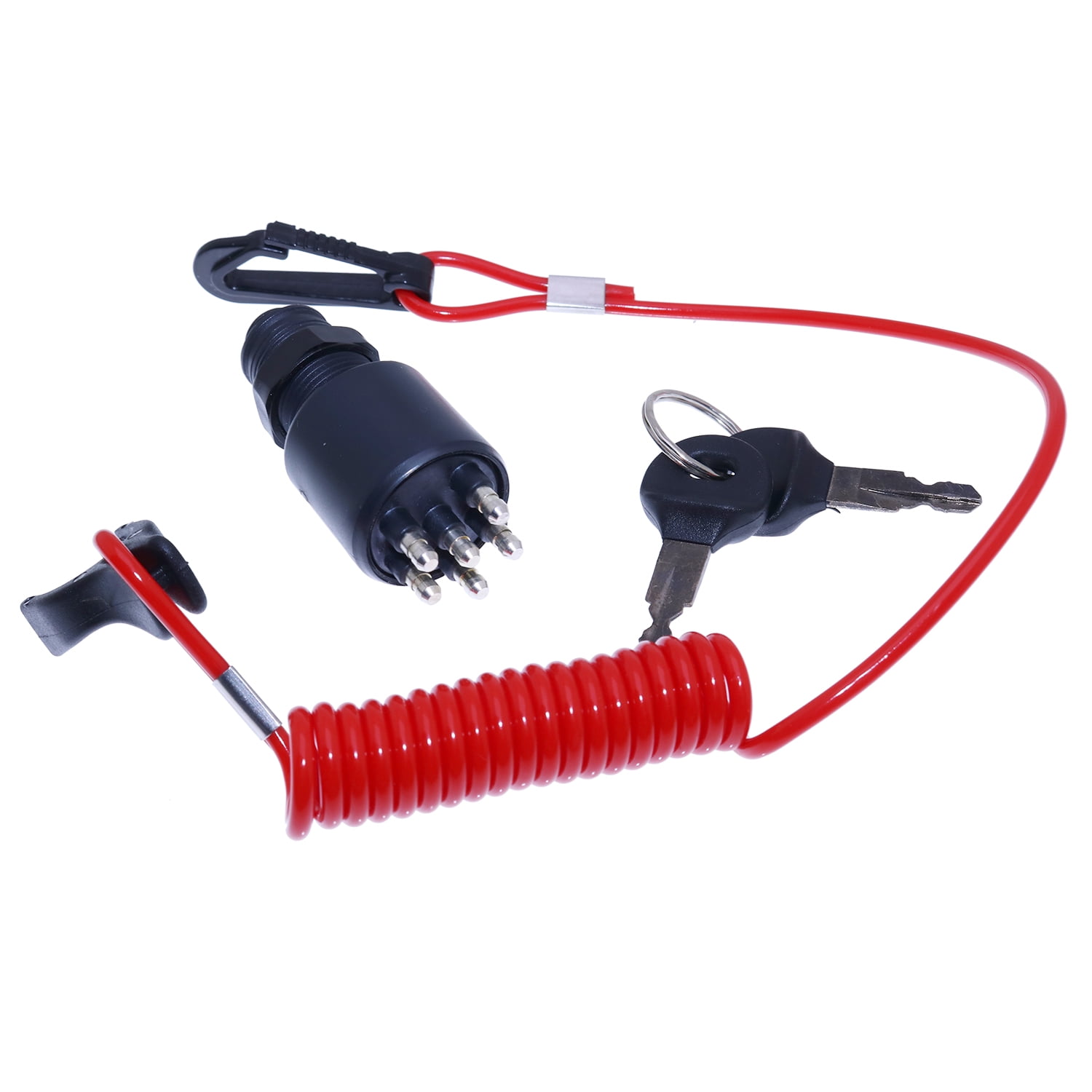 Hvacstar Ignition Switch Safety Lanyard for Evinrude, Johnson, OMC