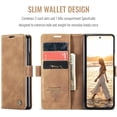 thumbnail image 2 of Funda para Samsung Galaxy Z Fold 6, diseño clásico, billetera de cuero, cierre magnético, funda con tapa, soporte para tarjetas, funda protectora a prueba de golpes para Samsung Galaxy Z Fold 6 5G, 2 of 9