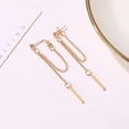 thumbnail image 1 of unbranded 1Par Pendientes De Tassel Dorados Largos Para Mujer Aretes Colgantes Elegantes Para Fiesta Y Uso Diario, 1 of 4