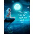 thumbnail image 1 of Diamond Painting (DE9531) Imagen cuadrada DIY Fish Beauty 5D Craft (B867) 50x70cm FLhrweasw Nuevo, 1 of 1