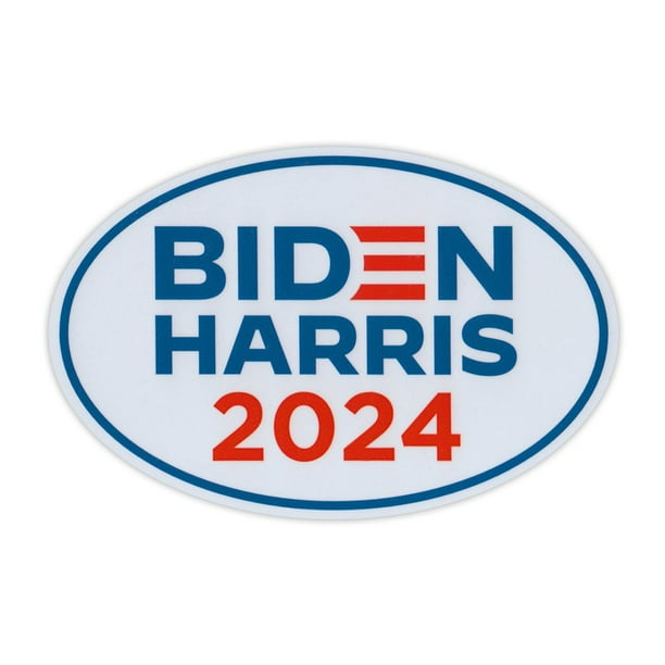 Oval Political Campaign Joe Biden Kamala Harris 2024 Logo
