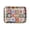Mexican Talavera Tile, variant on Howayme Melamine Plastic Serving Tray, 12.9"x9.6" Large Shatterproof Decorative Food Tray for Restaurant, Parties, Kitchen & Outdoor Use, Blue and White Porcelain Floral Pattern
