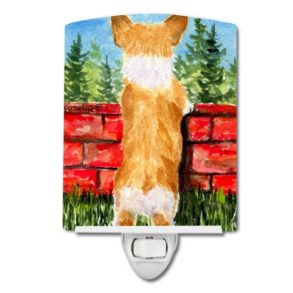 Corgi Ceramic Night Light