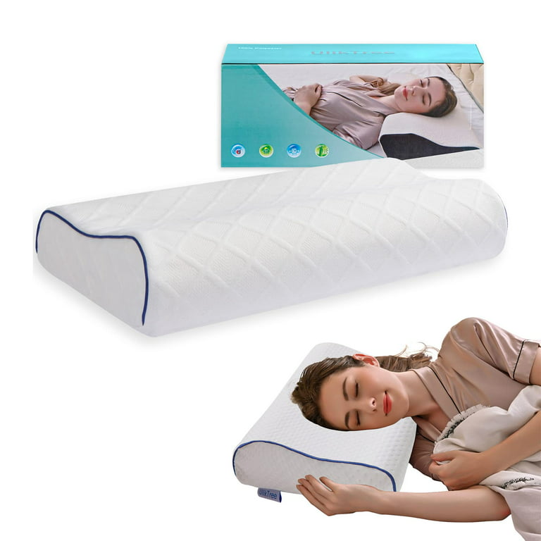 Best Memory Foam pillow for side sleeper with neck pains