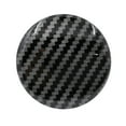 thumbnail image 1 of Accessoires Intérieurs de Voiture Étiquette de Roue en Fibre de Caoutchouc Capuchon de Roue en Fibre Noire pour Véhicule Amélioré, 1 of 4