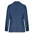 thumbnail image 4 of Rigardu Clearance Sale Blazers for Women Women Loose Top Long Sleeve Casual Slim Short Small Suit Jacket Womens Blazer Blue Xl, 4 of 4
