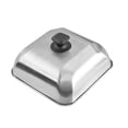 thumbnail image 1 of Round Hamburger Lid Stainless Steel Griddle Dome Cover Cheese Melting Dome Griddle GrillAccessories, 1 of 4