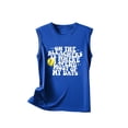 thumbnail image 3 of Nrmvnmi Baseball O-Neck Tank Women Print Baseball Tanks Cute Workout Graphic Casual Summer Sleeveless Vest Top Mothers Day Gifts, 3 of 4