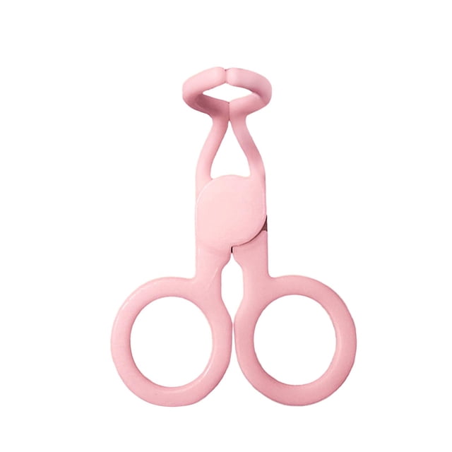 Outil de Retrait et d'Insertion de Lentilles de Contact Souples Rose