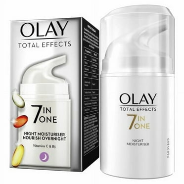 Olay Total Effects 7 in 1 Anti-Ageing Night Firming Moisturizer for Women, 50ml