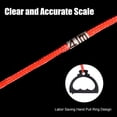 thumbnail image 4 of Railway Road Measuring Rope, Nylon Cover Clear Scale Deep Well Measuring Rope Accurate 100m Length  for Highway, 4 of 7