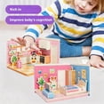 thumbnail image 2 of Childrens Paper Puzzle 3D Model Boys DIY House Craft Learning Kit Toy Early Educational, 2 of 8