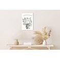 thumbnail image 4 of Farmhouse Wall Art - Plant Flower Pictures Wall Art, Modern Farmhouse Bathroom Wall Decor, White Flower Canvas Print, Still life with Vase Painting Framed Artwork for Rustic Home Wall Decor 12x18 Inch, 4 of 6