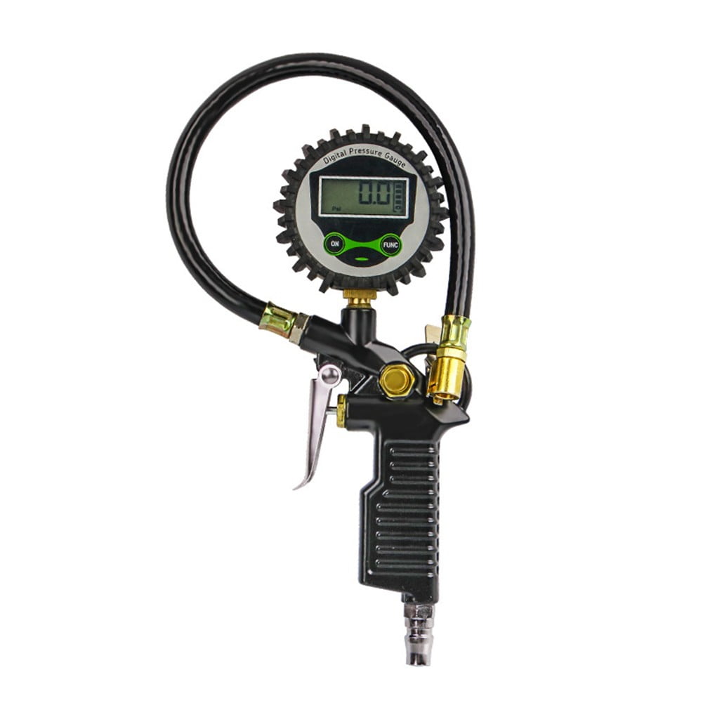 Tire Tyre Inflator Auto Car Digital Air Compressor Pressure Gauge