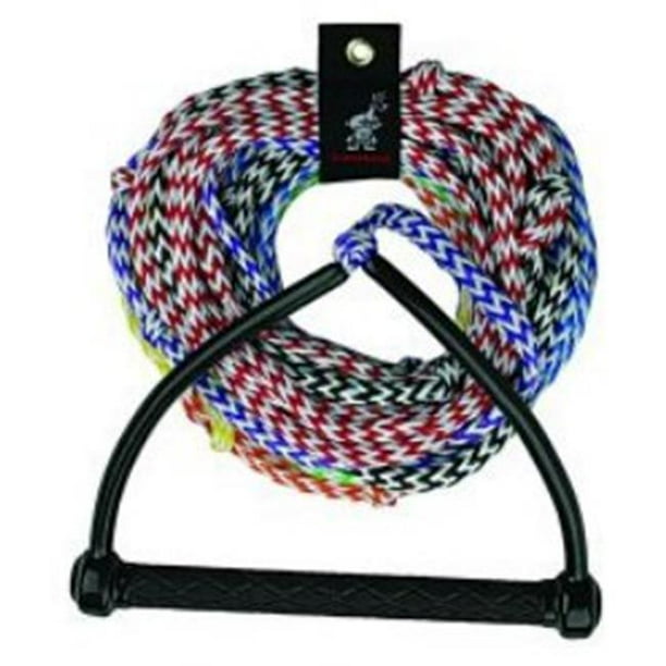Water Ski Rope 8Section Radius Handle