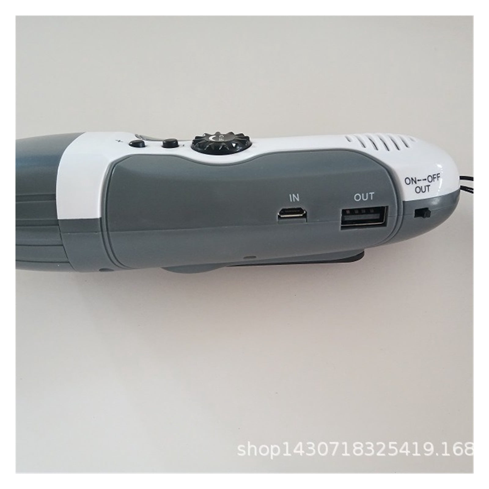 Hand Crank Radio Flashlight Emergency e Phone Charging Alarm Flashlight